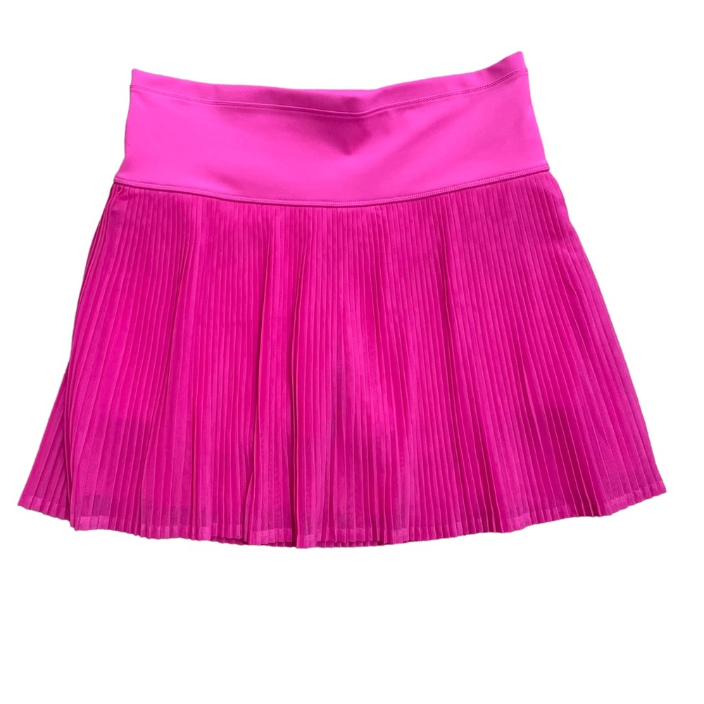 IBKUL Pleated Skirt Skort Hot Pink Pickleball Tennis Golf Size medium